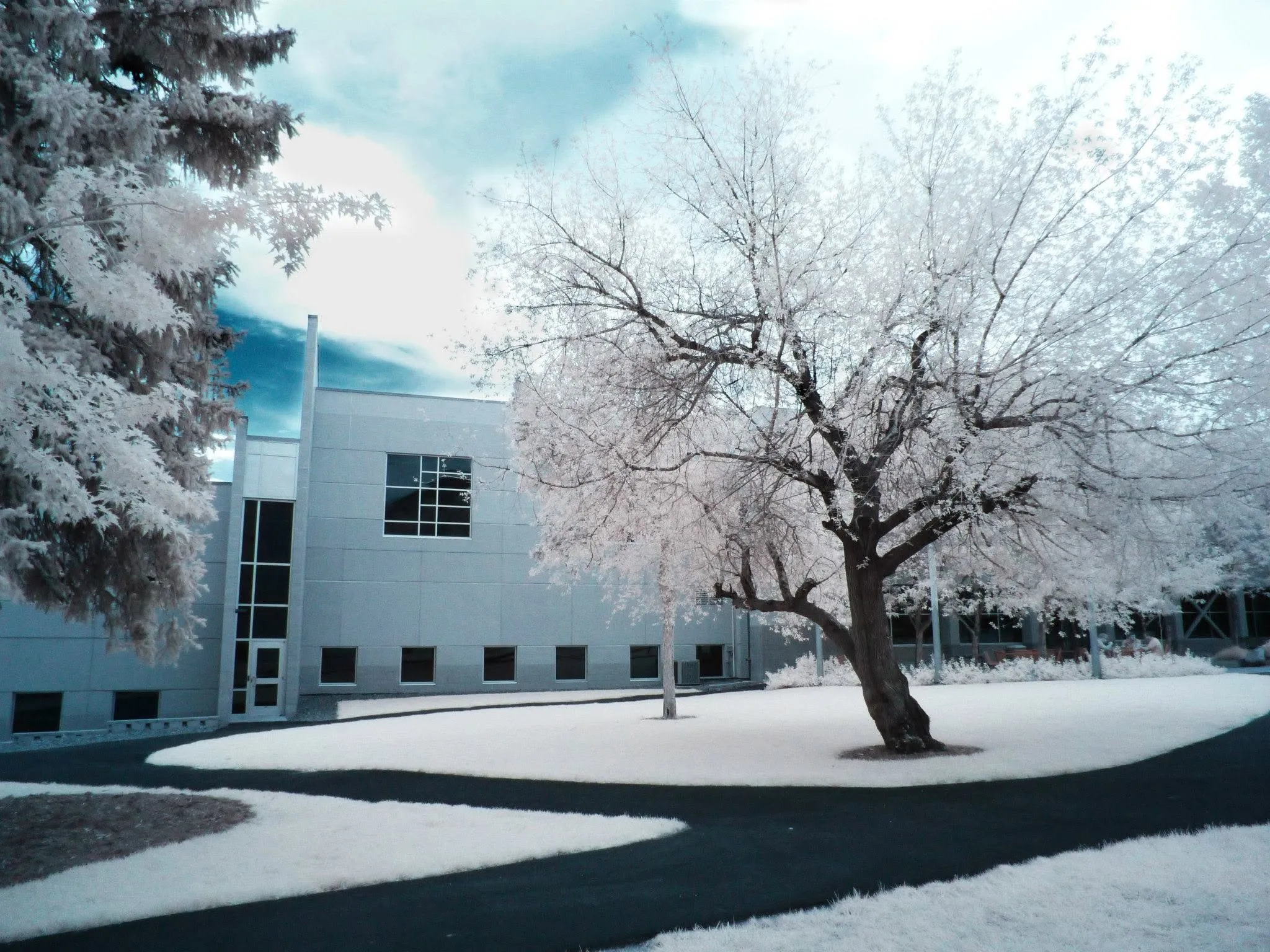mines trad halls courtyard